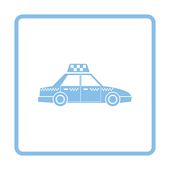 Image showing Taxi car icon