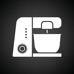 Image showing Kitchen food processor icon