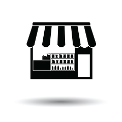 Image showing Tent shop icon