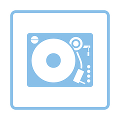 Image showing Vinyl player icon