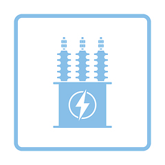 Image showing Electric transformer icon