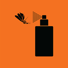 Image showing Mosquito spray icon