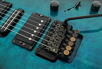 Image showing Electric guitar tremolo system