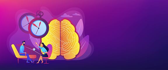 Image showing Hypnosis practice concept banner header