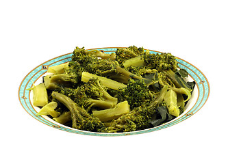 Image showing Broccoli on plate