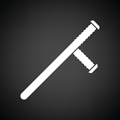 Image showing Police baton icon