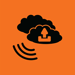 Image showing Cloud connection icon