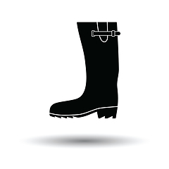 Image showing Rubber boot icon