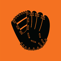 Image showing Baseball glove icon