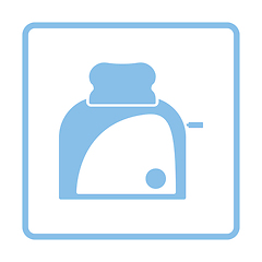 Image showing Kitchen toaster icon