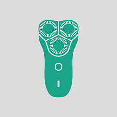 Image showing Electric shaver icon