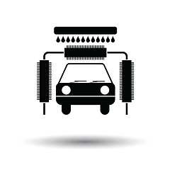 Image showing Car wash icon