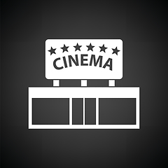 Image showing Cinema entrance icon