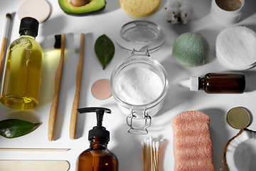 Image showing natural cosmetics and bodycare eco products