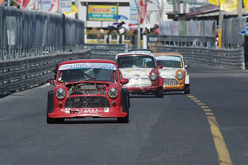 Image showing Minis racing in Thailand