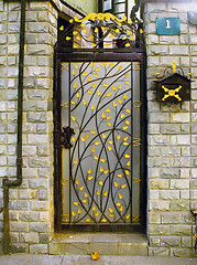 Image showing shanghai old door