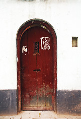 Image showing shanghai old door