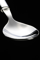 Image showing stainless steel spoon