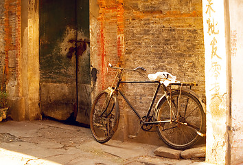 Image showing shanghai old bicycle