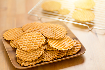 Image showing Italian pizzelle 