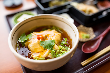 Image showing Japanese Tofu soup