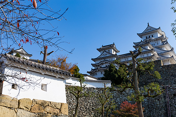 Image showing Japanese famous Himeji castle