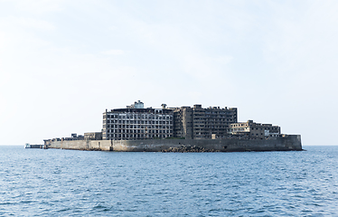 Image showing Battleship island in Nagasaki