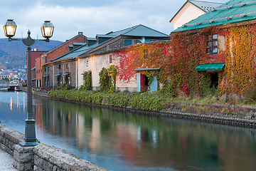 Image showing Otaru canel in Japan