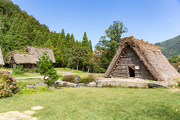 Image showing Traditional Japanese Shirakawago