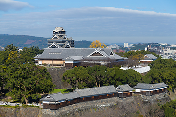 Image showing Japanese Kumamoto Castle