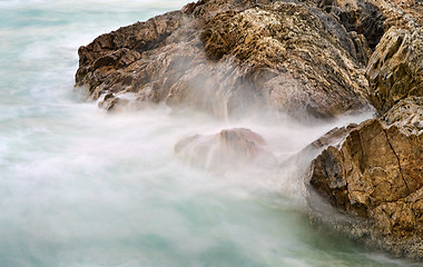 Image showing soft water on rocks