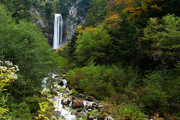 Image showing Waterfall in Japan