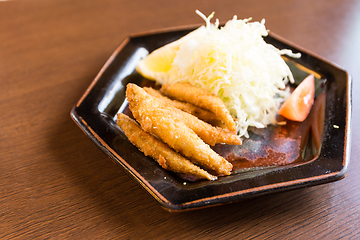 Image showing Fried fish