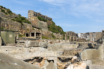 Image showing Abandoned Gunkanjima in Japan