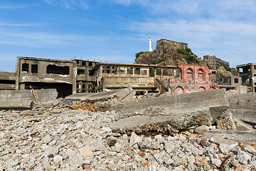 Image showing Abandoned island in nagasaki