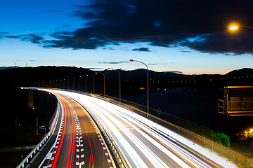 Image showing Traffic on highway