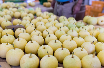 Image showing Heap of pear