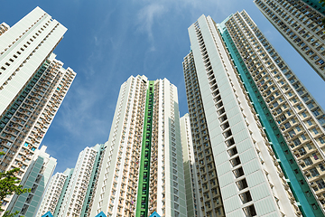 Image showing Tall building from low angle