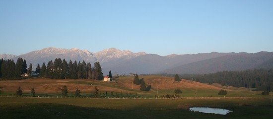 Image showing italian hills wiew