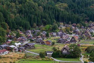 Image showing Japanese Shirakawago village