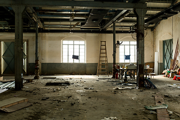 Image showing Abandoned houses