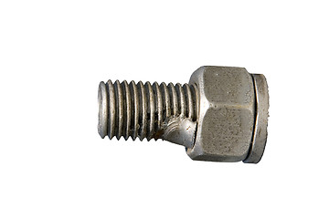 Image showing Bolt with clipping path on white background