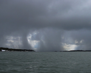 Image showing Hailstorm coming ahead