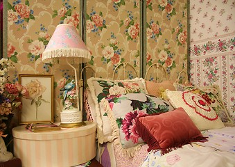 Image showing Vintage Bedroom