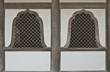 Image showing Traditional windows