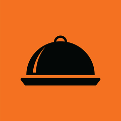 Image showing Restaurant  cloche icon