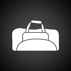 Image showing Fitness bag icon