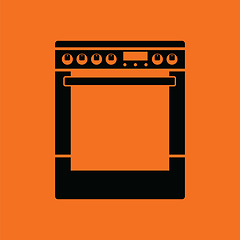 Image showing Kitchen main stove unit icon