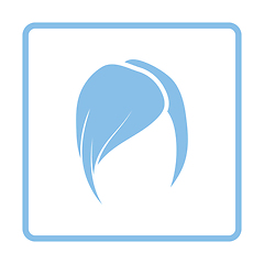 Image showing Lady\'s hairstyle icon