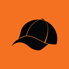 Image showing Baseball cap icon